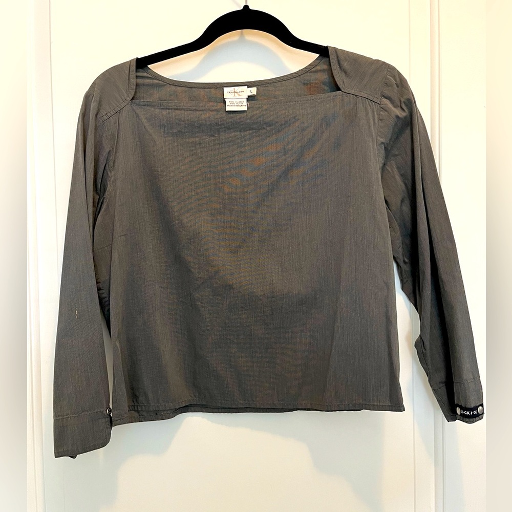Calvin Klein 90’s. cropped shirt